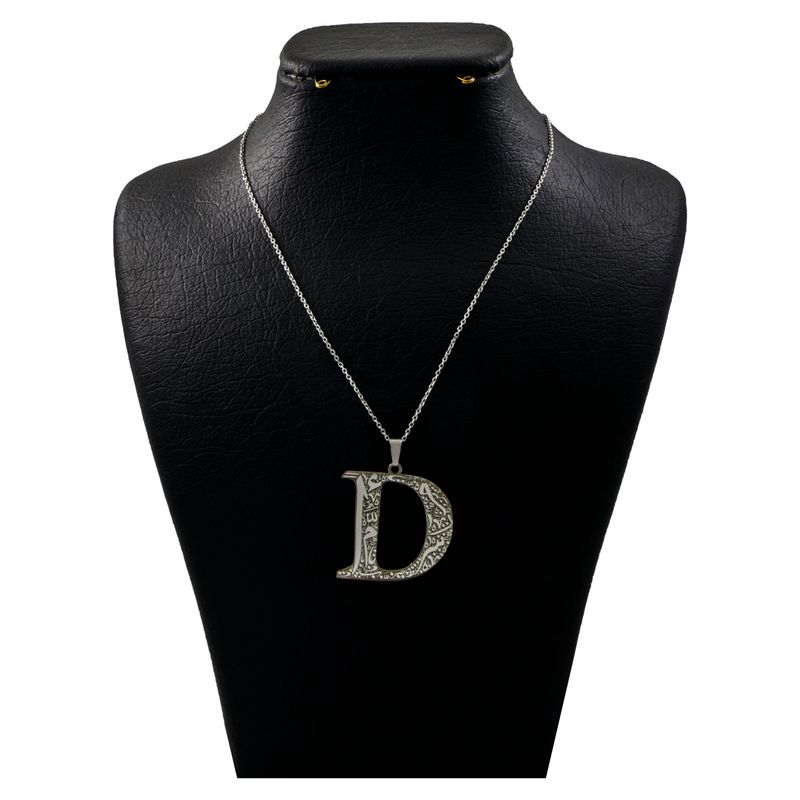 گردنبند نقره زنانه دلی جم طرح d کد d 666